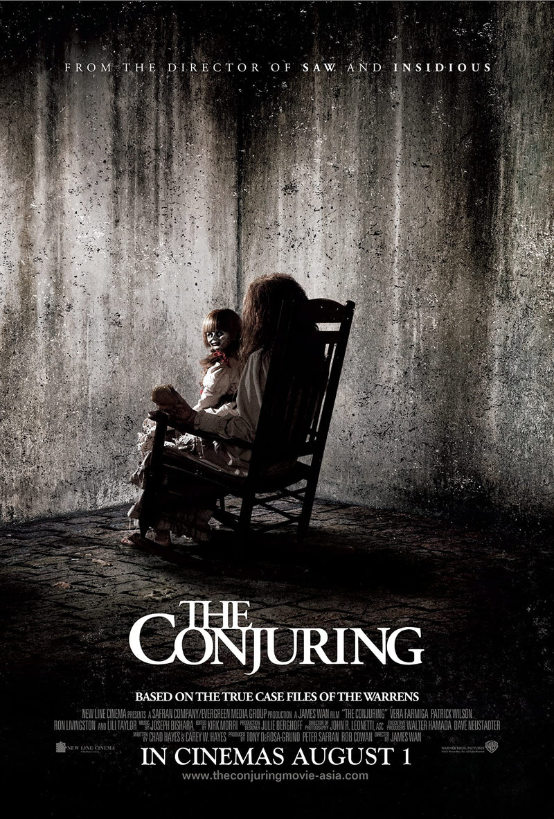 The Conjuring 2013 Supernatural Horror Film Movie Poster Print wall art poster – printed in Yorkshire