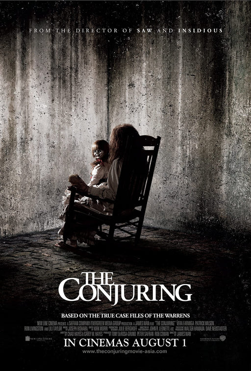 The Conjuring 2013 Supernatural Horror Film Movie Poster Print wall art poster – printed in Yorkshire