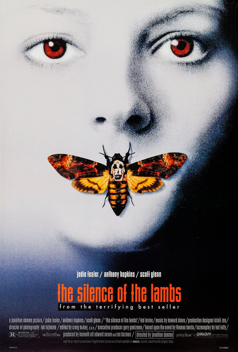 RPW¨ Roystone Print Works Silence of the Lambs Classic Vintage A3 Movie Poster Print 40 x 30cm 16 x 12 inches wall art poster – printed in Yorkshire
