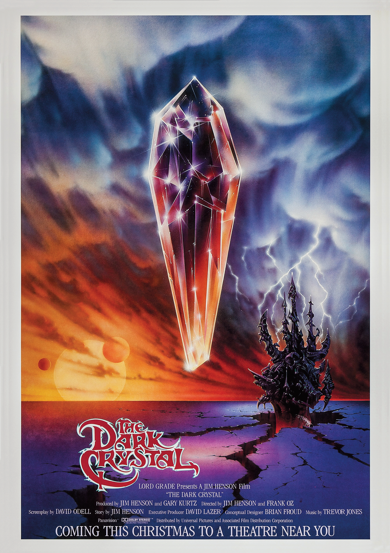 Dark Crystal Vintage Movie poster 1982 print V2