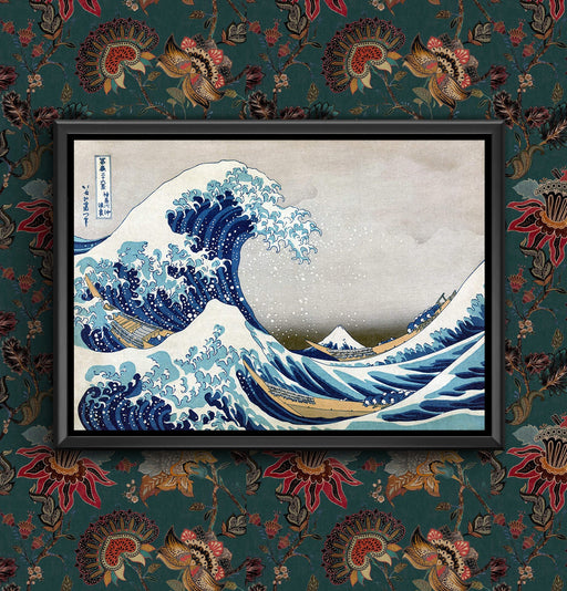 Poster of The Great Wave Hokusai – Vintage Japanese Wall Art Print, Available Framed or Unframed, Various Sizes wall art poster – printed in Yorkshire