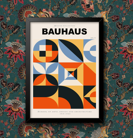 Bauhaus Arts and Design 1919-1933 vintage Masters Collection Painting Art Print Framed Poster Wall Decor A4 and A3 size Framed or Unframed wall art poster – printed in Yorkshire
