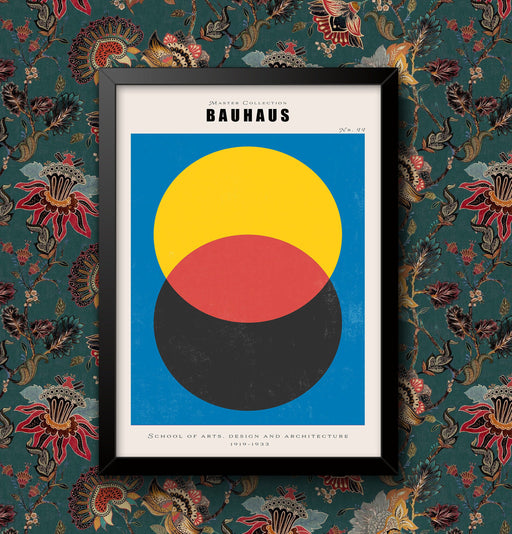 Bauhaus 2 Arts and Design 1919-1933 vintage Masters Collection Painting Art Print Framed Poster Wall Decor A4 and A3 size Framed or Unframed wall art poster – printed in Yorkshire