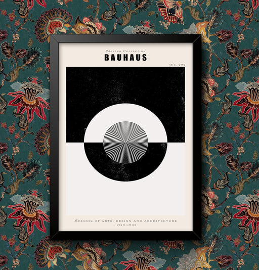 Bauhaus 3 Arts and Design 1919-1933 vintage Masters Collection Painting Art Print Framed Poster Wall Decor A4 and A3 size Framed or Unframed wall art poster – printed in Yorkshire