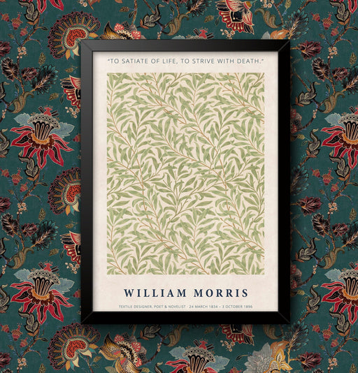 William Morris Art Print Sweet Briar Vintage Poster, Framed or Unframed, English Countryside Wall Decor, High Quality Paper wall art poster – printed in Yorkshire