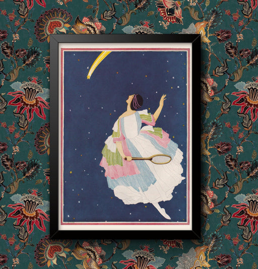 Vintage Magazine Art Cover illustration George Wolf Plank 1920's Fashion Beauty Wall Art Poster Various sizes print Framed or Unframed wall art poster – printed in Yorkshire