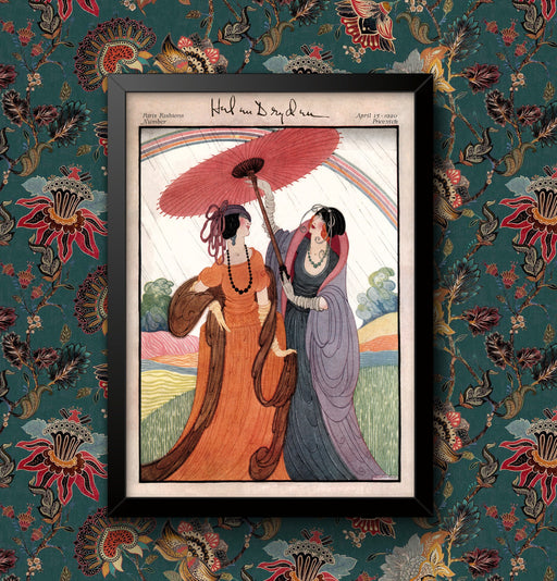 Vintage Wall Art Poster - Helen Dryden 1920s Fashion Print, Framed or Unframed, Home Decor, Multiple Sizes wall art poster – printed in Yorkshire