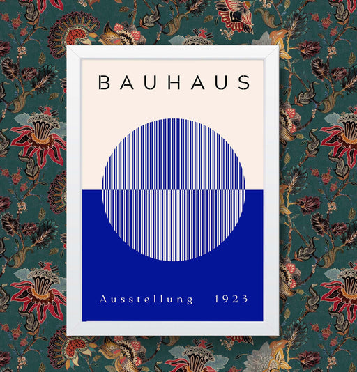 Bauhaus Ausstellung 1923 Print: Vintage Art Poster, Framed or Unframed wall art poster – printed in Yorkshire