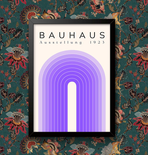 Bauhaus Ausstellung 1923 Art Print: Vintage Exhibition Poster, Framed or Unframed wall art poster – printed in Yorkshire