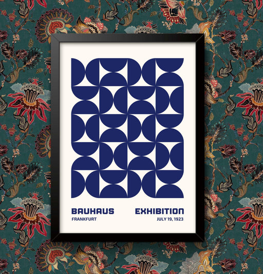Bauhaus Frankfurt Exhibition Art Print: Vintage Wall Decor, A4/A3 wall art poster – printed in Yorkshire