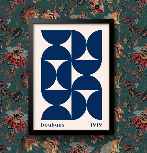 Bauhaus Frankfurt 1919 Exhibition Art Print: Vintage Modern Wall Decor wall art poster – printed in Yorkshire