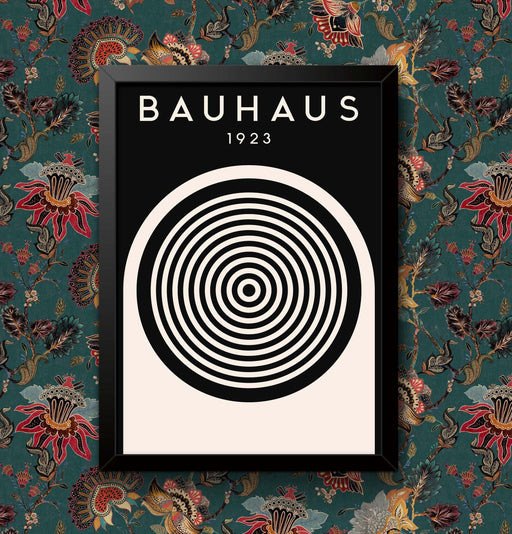 Bauhaus 1923 Exhibition Print: Vintage Abstract Art Poster, Framed or Unframed wall art poster – printed in Yorkshire