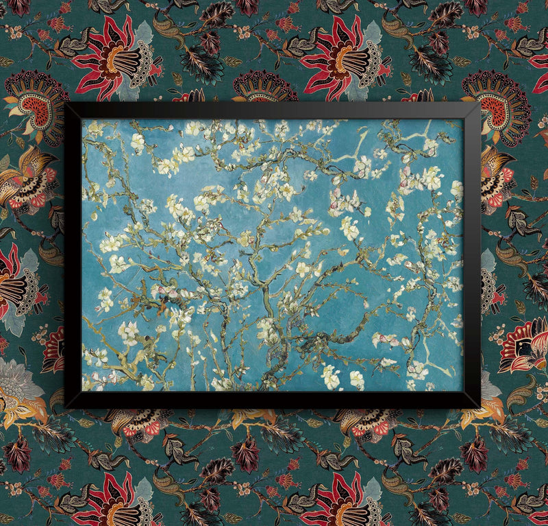 Van Gogh Almond Blossoms Print: Framed Art Reproduction wall art poster – printed in Yorkshire