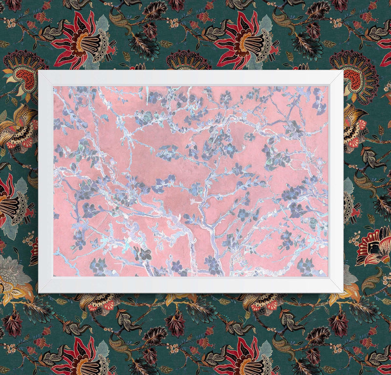 Van Gogh Almond Blossoms Print: Framed Old Master Reproduction wall art poster – printed in Yorkshire