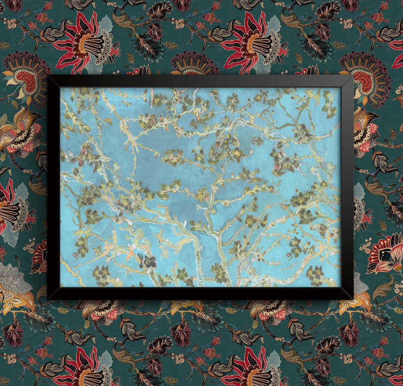 Van Gogh Almond Blossoms Print: Framed Fine Art Reproduction wall art poster – printed in Yorkshire