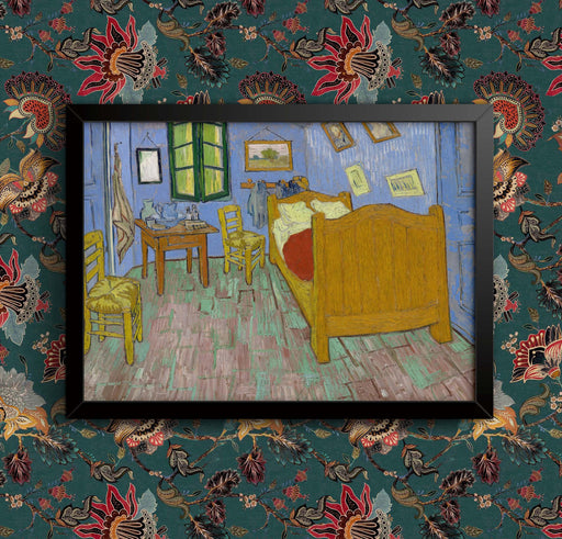 Van Gogh "The Bedroom" Reproduction Print: Famous Art Poster, Framed/Unframed wall art poster – printed in Yorkshire