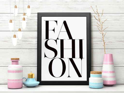 Wall Word Art Fashion Beauty Wall Art Home Decor Poster Various Sizes print Framed or Unframed wall art poster – printed in Yorkshire